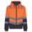 Regatta Pro Hi-Vis Hoodie Orange/Navy 2X Large 53" Chest