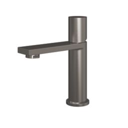 ETAL Saris Gun Metal 184mm Standard Round Head Mono Basin Mixer Tap