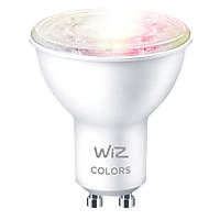 WiZ Wi-Fi & Bluetooth  GU10 RGB & White LED Smart Light Bulb 4.9W 345lm