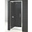 Triton Fast Fix Framed Rectangular Pivot Shower Door Chrome 760mm x 1900mm