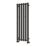Reina 1200mm x 415mm 1965BTU Black Flat Designer Towel Radiator