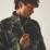 Regatta Frankie Half Zip Fleece Olive Night Camo Print  Medium 39-40" Chest