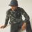 Regatta Frankie Half Zip Fleece Olive Night Camo Print  Medium 39-40" Chest