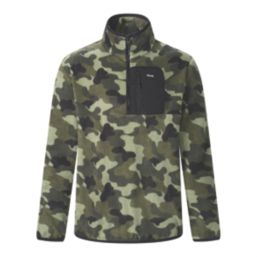 Regatta Frankie Half Zip Fleece Olive Night Camo Print  Medium 39-40" Chest
