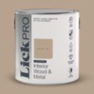 LickPro 2.5Ltr Beige 02 Satin Water-Based Trim Paint