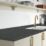 Wilsonart Matt Black & Gold Marble Effect Laminate Upstand 3000mm x 100mm x 20mm