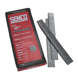 Senco Galvanised Brad Nails 18ga x 15mm 5000 Pack
