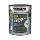 Ronseal 750ml Pewter Grey Matt Garden Paint