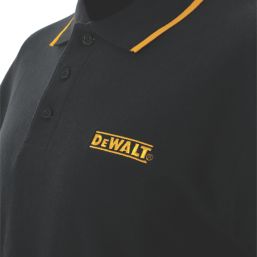 DEWALT Green Bay Polo Shirt Black Medium 39-40" Chest