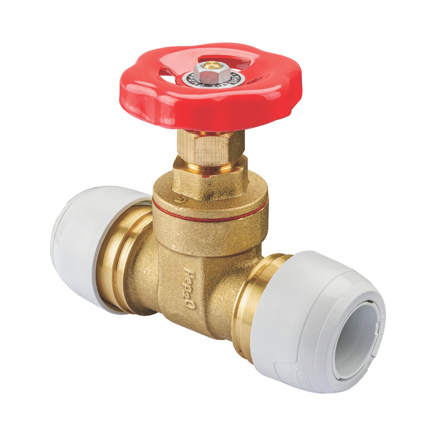 Hep2O Keyless Brass Gate Valve 22mm (491RE)