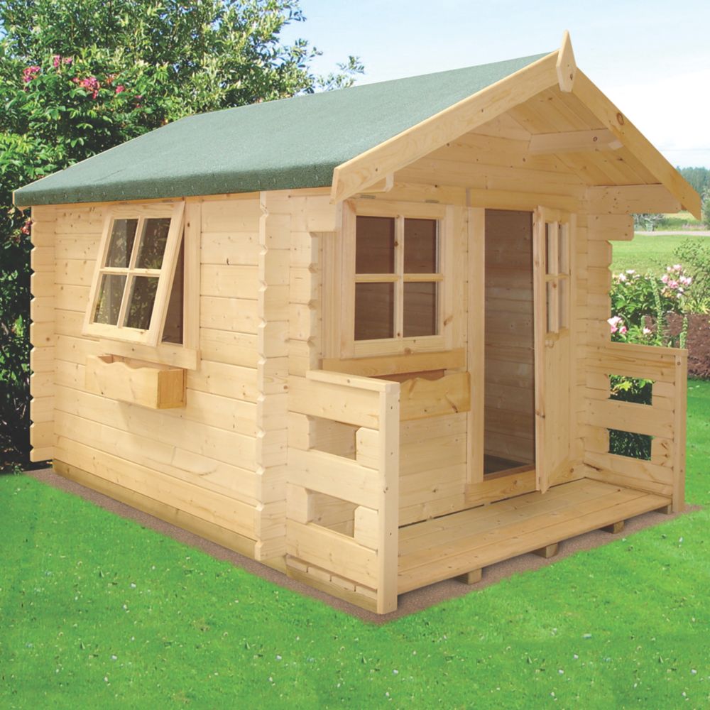 Wooden store playhouse screwfix