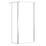 Triton Neo  Frameless Showerwall & Swivel Panel Chrome 1200mm x 2015mm