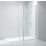 Triton Neo  Frameless Showerwall & Swivel Panel Chrome 1200mm x 2015mm