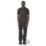 Regatta Navigate Short Sleeve Polo Shirt Black/Orange Pop Medium 39.5" Chest