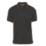 Regatta Navigate Short Sleeve Polo Shirt Black/Orange Pop Medium 39.5" Chest
