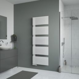 Ximax Watson Open 1675mm x 600mm 2689BTU White Vertical Towel Radiator