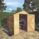 Mercia Value Windowless 6' x 7' 6" (Nominal) Apex Overlap Timber Shed