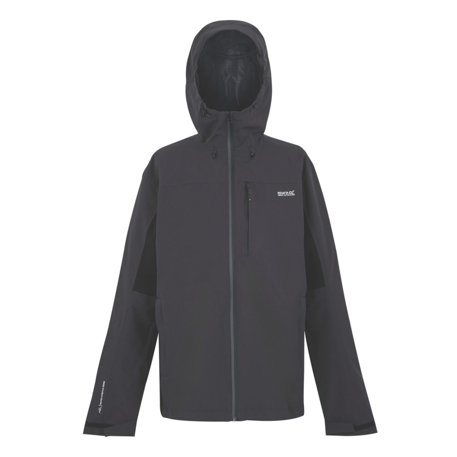 Regatta Birchdale II Waterproof & Breathable WaterProof Jacket Black Small Size 42" Chest (491YT)