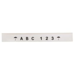 Brady 110896 Glossy White Polyester Component and General Identification Labels 9.53mm x 6.4m