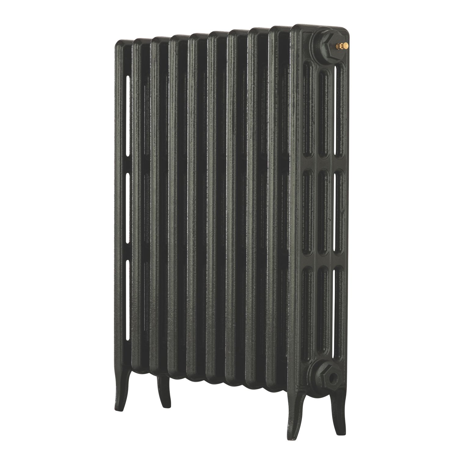 Arroll 760mm x 754mm 3719BTU Pewter Cast Iron 4 Column Radiator (4920F)