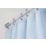 Croydex Straight Shower Curtain Rail Aluminium Chrome 1100-2600mm