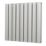 Venus 600mm x 625mm 2705BTU Matt Chrome Horizontal Designer Radiator