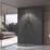 Aqualisa Optic Q HP/Combi Rear-Fed Chrome Thermostatic Single Outlet Smart Shower with Wall-Fixed Head