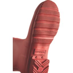 Hunter Original Tall  Size 6 Womens Dark Red Non Safety Wellies