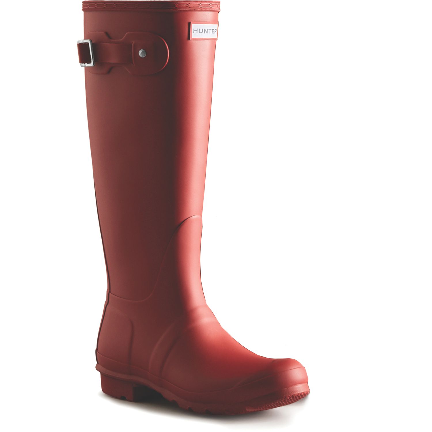Hunter Original Tall Size 6 Womens Dark Red Non Safety Wellies (492AN)