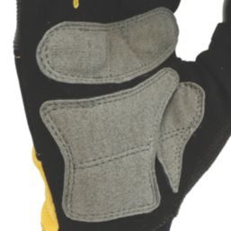 DEWALT Performance 3-Finger Framer Gloves Black / Yellow / Grey Medium