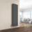 Reina Flat Double 1600mm x 218mm 1716BTU Anthracite Vertical Designer Radiator