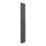 Reina Flat Double 1600mm x 218mm 1716BTU Anthracite Vertical Designer Radiator