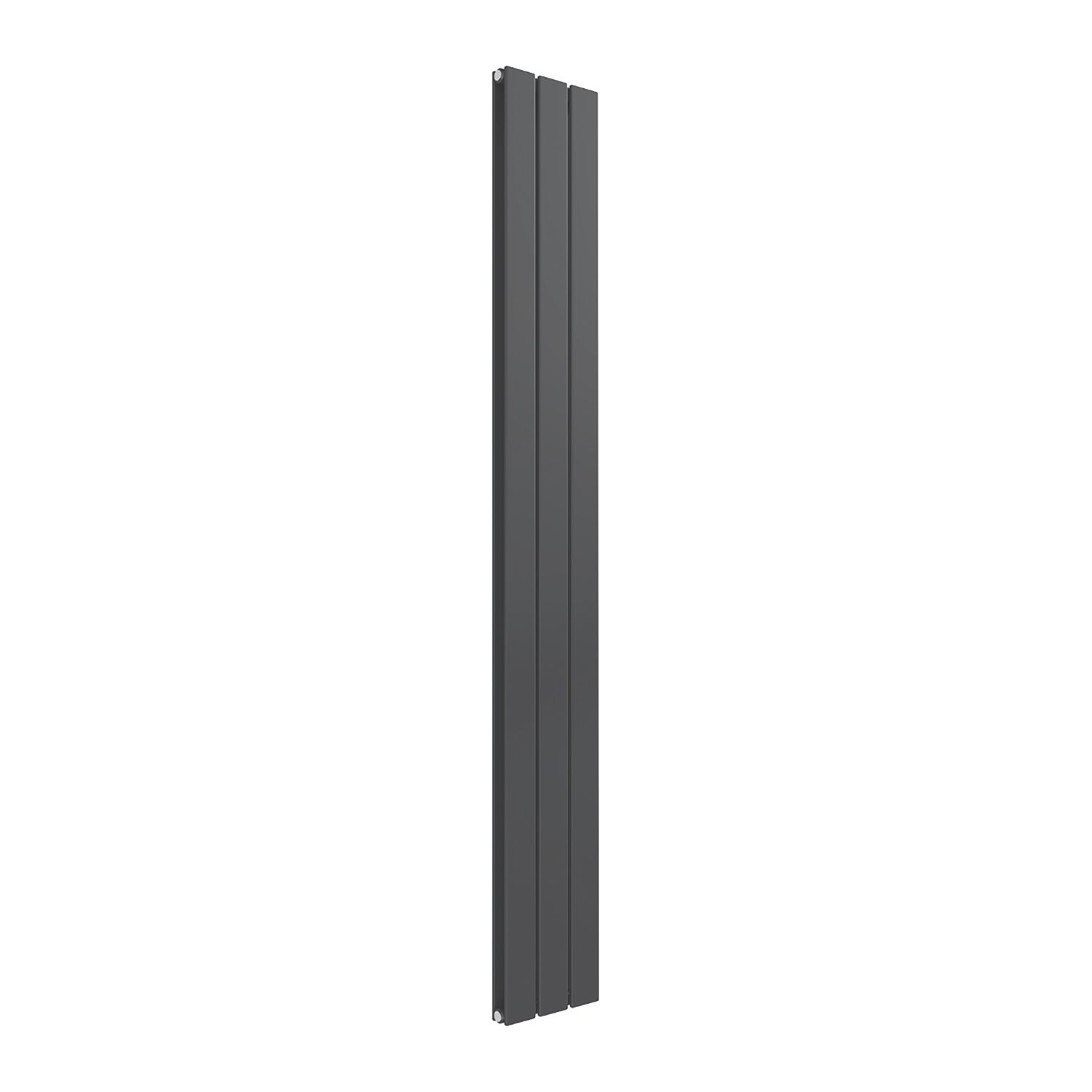 Reina Flat Double 1600mm x 218mm 1716BTU Anthracite Vertical Designer Radiator (492EE)