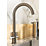 Streame by Abode Marido Swan Dual Lever Mono Mixer Brushed Nickel