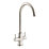 Streame by Abode Marido Swan Dual Lever Mono Mixer Brushed Nickel