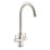 Streame by Abode Marido Swan Dual Lever Mono Mixer Brushed Nickel