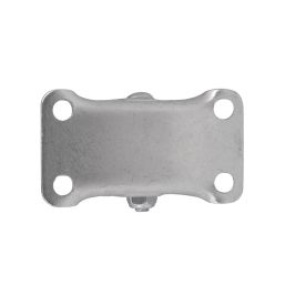 Essentials Heavy Duty Fixed Castor 50mm Black