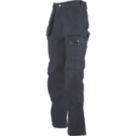 Dickies Eisenhower Multi-Pocket Trousers Navy Blue 38" W 34" L