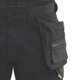Blaklader  2-Way Stretch Trousers Black 32" W 29" L