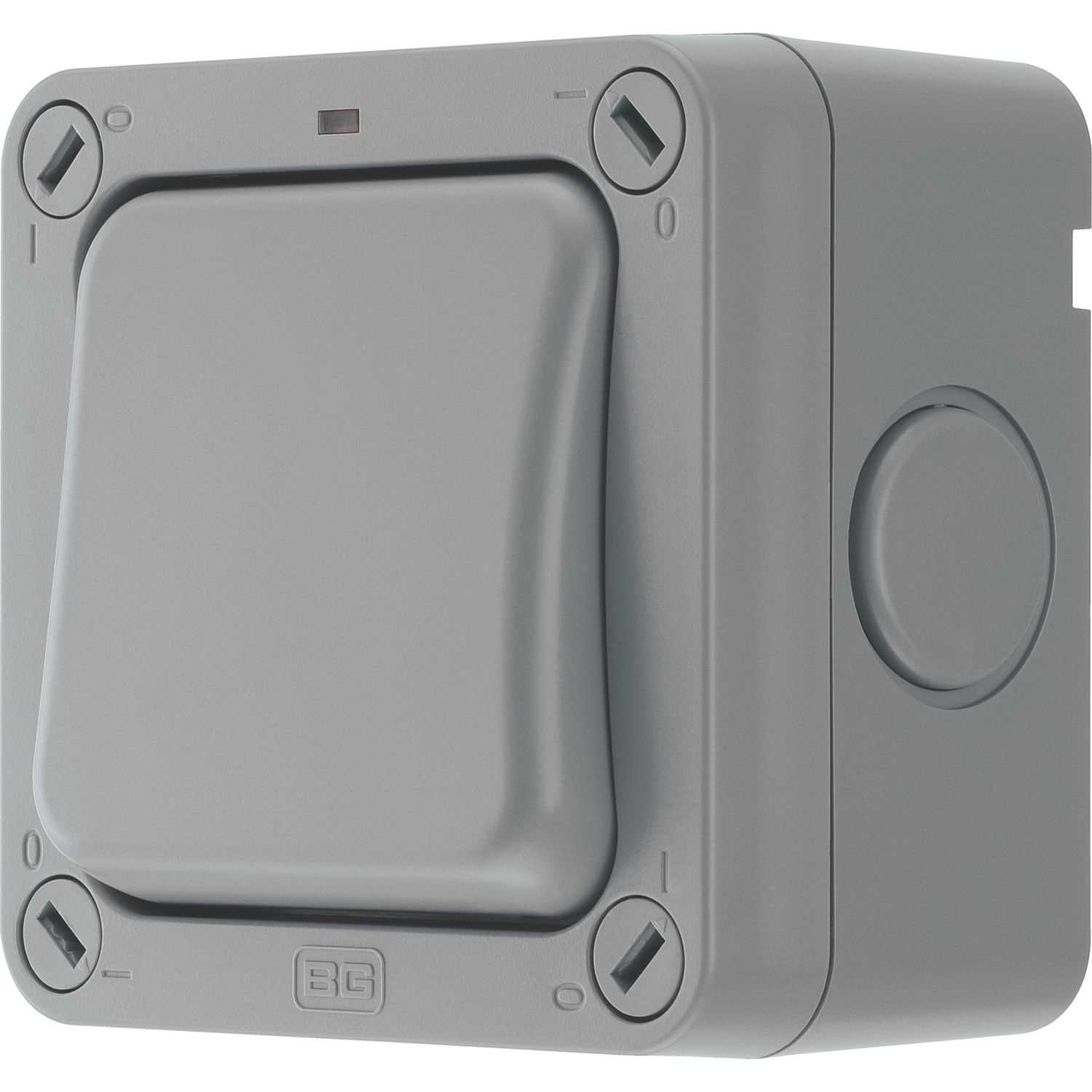 British General Storm IP66 20A 1-Gang 2-Way Weatherproof Outdoor Switch with LED (492XG)