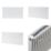 Flomasta 600mm x 1200mm 5472BTU White Type 21 Convector Radiator