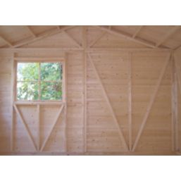 Shire  20' x 10' 6" (Nominal) Apex Tongue & Groove Timber Workshop