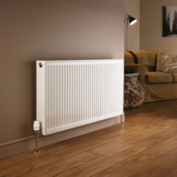 Danfoss RAS-C² 15mm x 1/2" White/Nickel-Plated Angled & L/S Traditional Thermostatic Radiator Valve & Lockshield