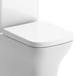 Florida Soft-Close with Quick-Release Toilet Seat Urea Formaldehyde White