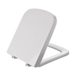 Florida Soft-Close with Quick-Release Toilet Seat Urea Formaldehyde White