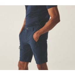Regatta Prolite Stretch Shorts Navy 38" W