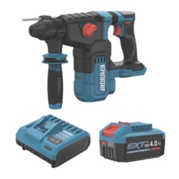 Refurb Erbauer ERI1078SDS 3.4kg 18V 1 x 4.0Ah Li-Ion EXT Brushless Cordless SDS Plus Drill