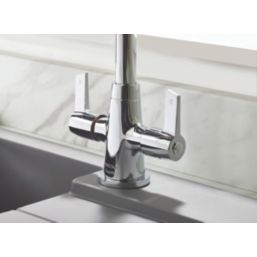 Bristan Echo Easyfit  Mono Kitchen Sink Mixer Taps Chrome Plated 1 Pair