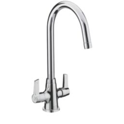 Bristan Echo Easyfit  Mono Kitchen Sink Mixer Taps Chrome Plated 1 Pair