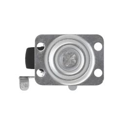 Essentials Heavy Duty Braked Swivel Castor 50mm Black